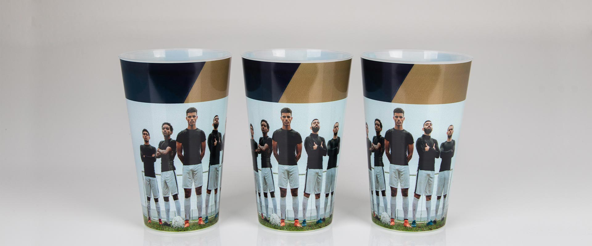 Gobelets de stade personnalisés chez cupstorys.be