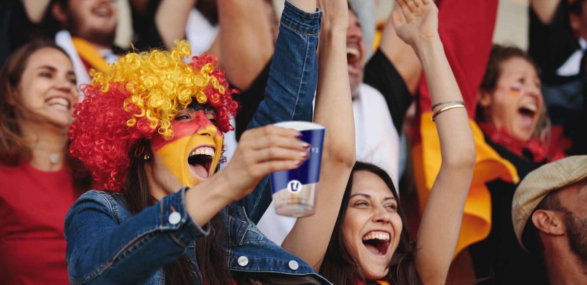 Gobelets de stade pour votre prochain évènement par cupstorys.be